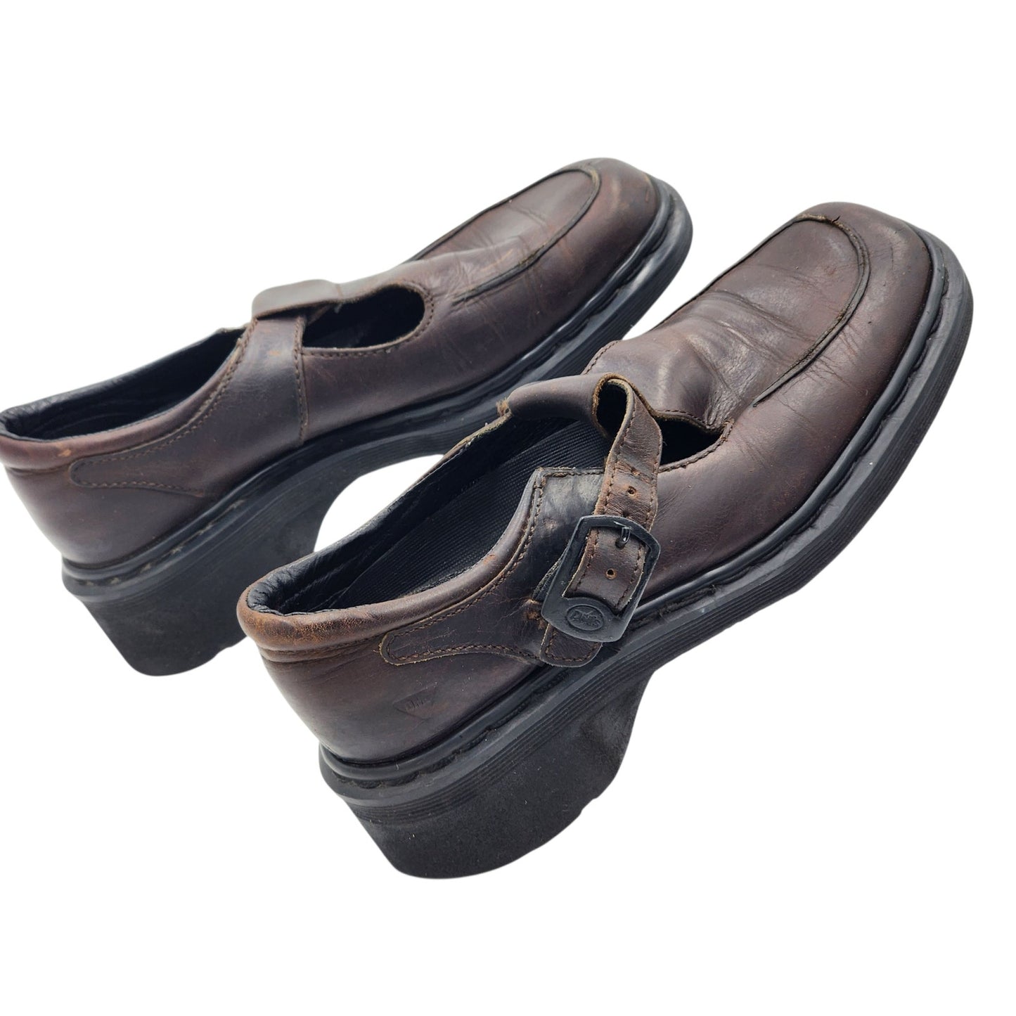 Dr. Martens Shoes Womens 6 Leather Mary Jane Platform Vintage Y2K Chunky 9265