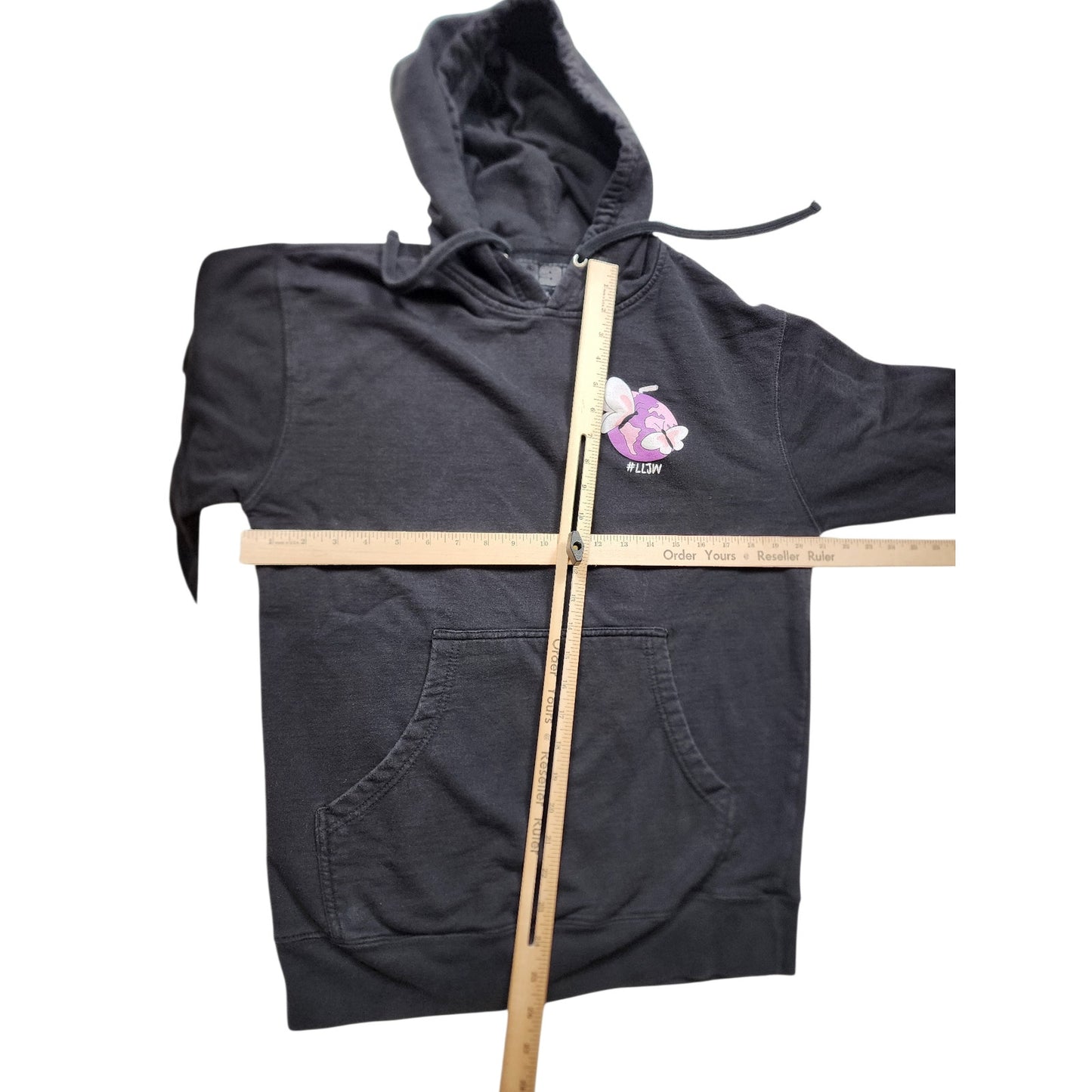 999 Long Live Juice WRLD Hoodie Mens Medium LLJW Graphic Sweatshirt Hip Hop Rap