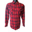 Roper Shirt Men XL Red Plaid Flannel Long Sleeve Western Snap Cowboy Rodeo Ranch