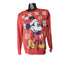 Disney Mickey Christmas Sweater Men Small Womens Medium Santa Hat Snowflake Ugly
