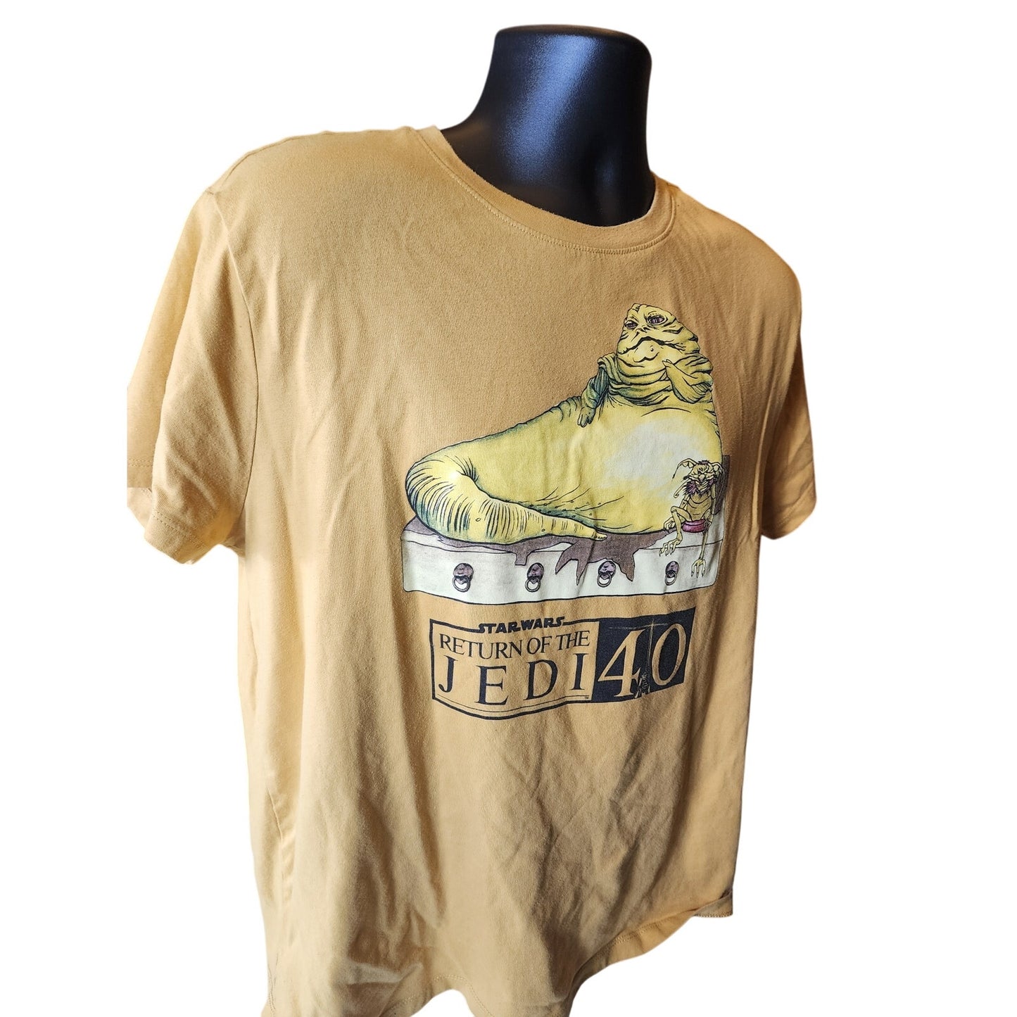 Star Wars Return of the Jedi 40th Anniversary T Shirt Medium Jabba Graphic Tee