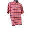 U.S. Polo Assn. Coral Polo Shirt Mens 3XLT Striped Short Sleeve Cotton Classic