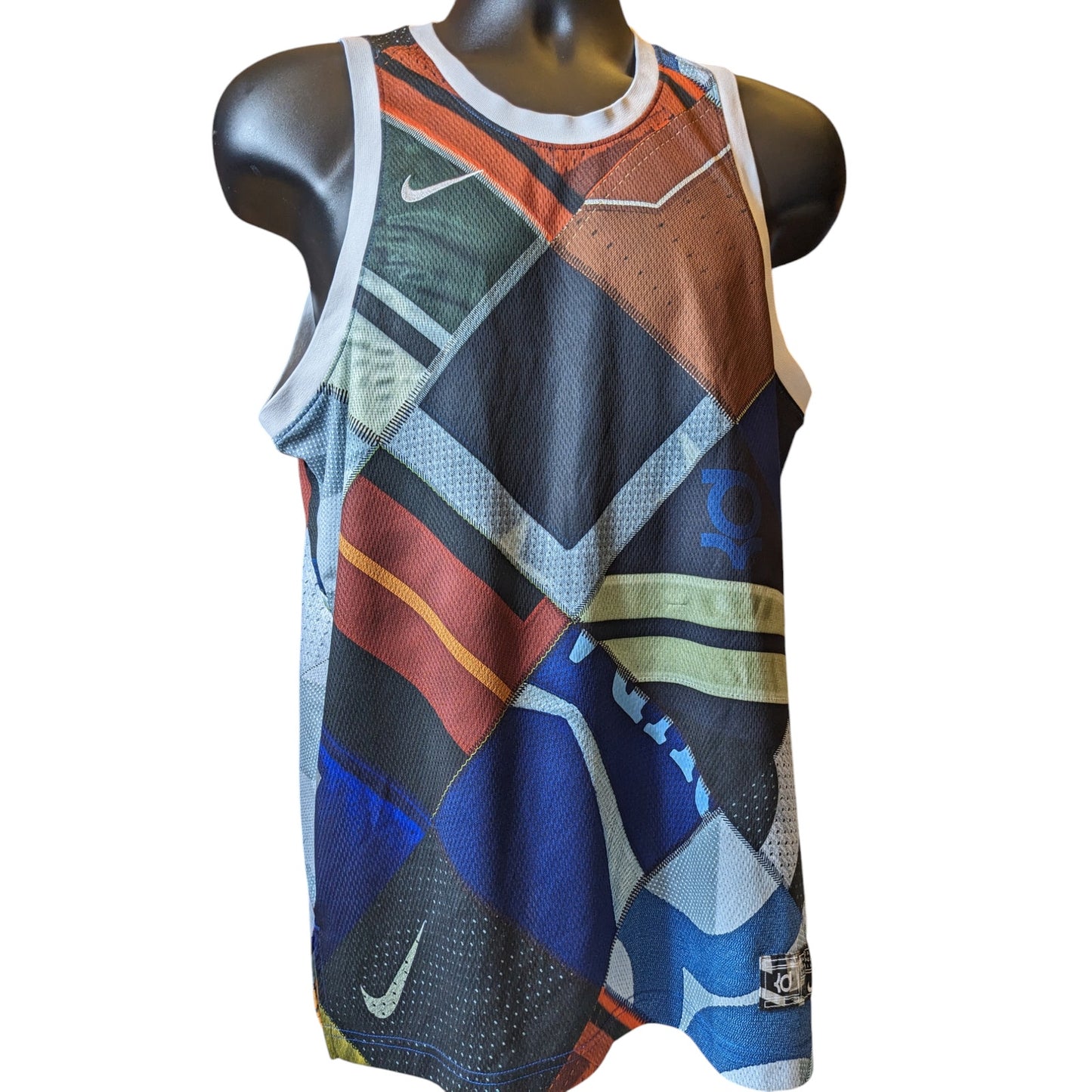 Nike Dri Fit Shirt KD Mens Medium Kevin Durant Basketball Tank Top Jersey Gym