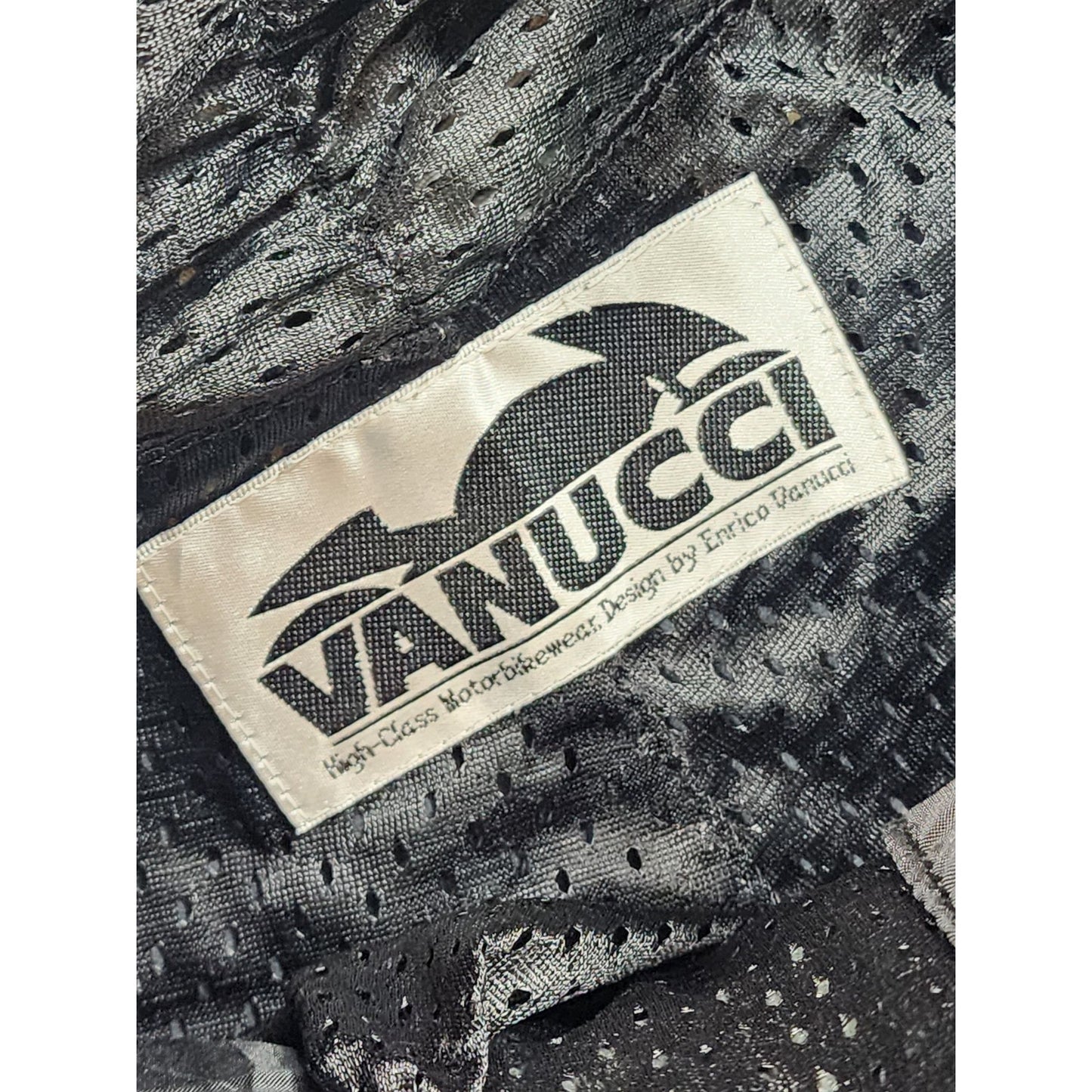 Vanucci Motorcycle Pants Mens 38 EU 28x30 Leather Trousers Knees Protective Moto