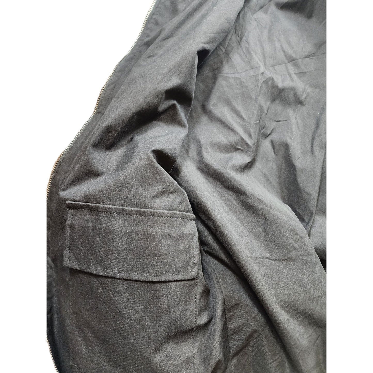 Buffalo Check Sherpa Fleece Jacket Large Black White Plaid Zip Hooded Coat Cozy