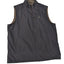 IZOD Fleece Lined Windbreaker Vest Mens Large Midnight Zip Up Golf Layer 606424
