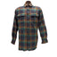 Vintage LL Bean Shirt Mens Medium Tall Chamois Plaid Pockets Traditional Fit