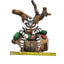 Kachina Southwestern Native American Style Koshare Clown Watermelon Wood Carving