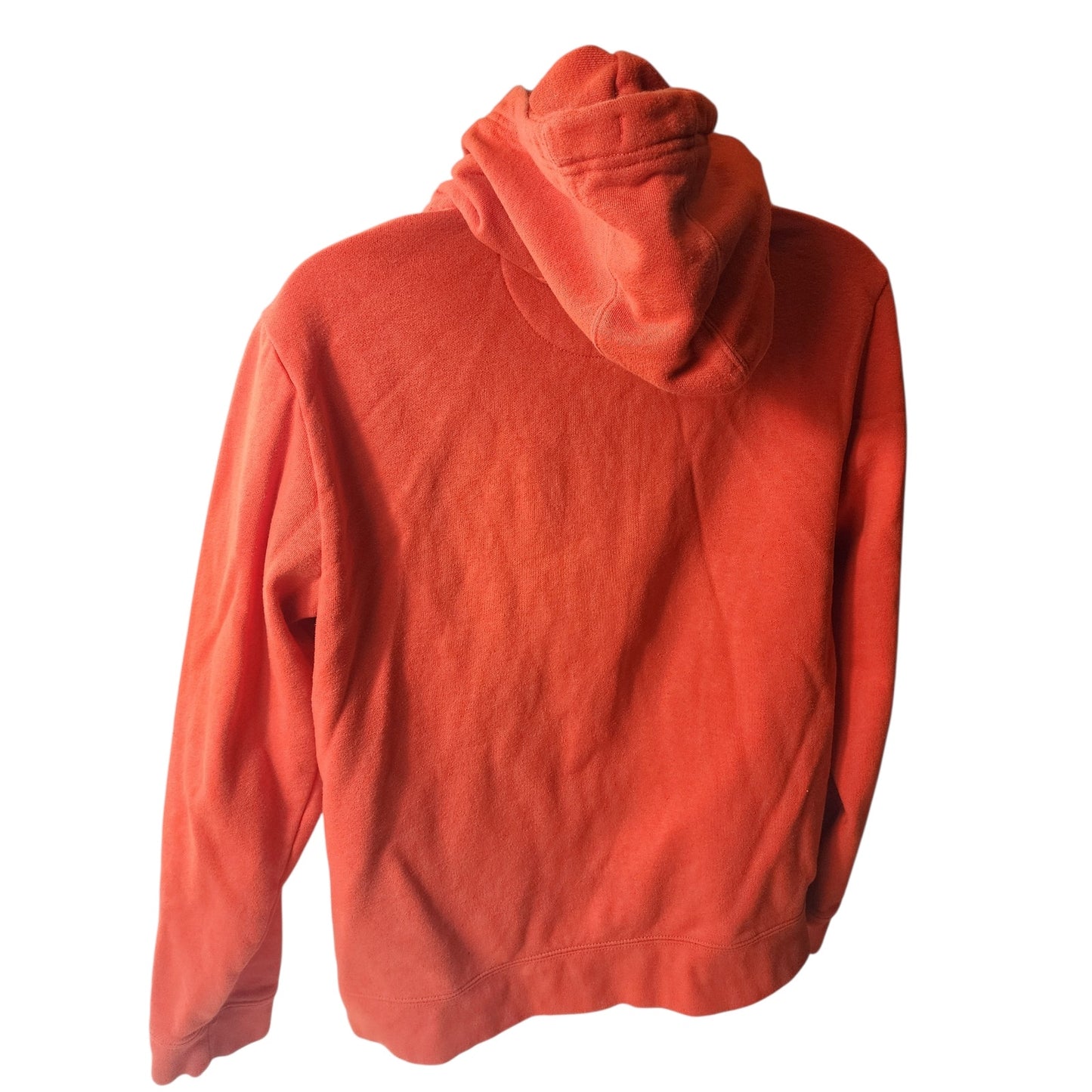 NFL Team Apparel Cleveland Browns Hoodie Mens Large Orange Pullover Sweatshirt