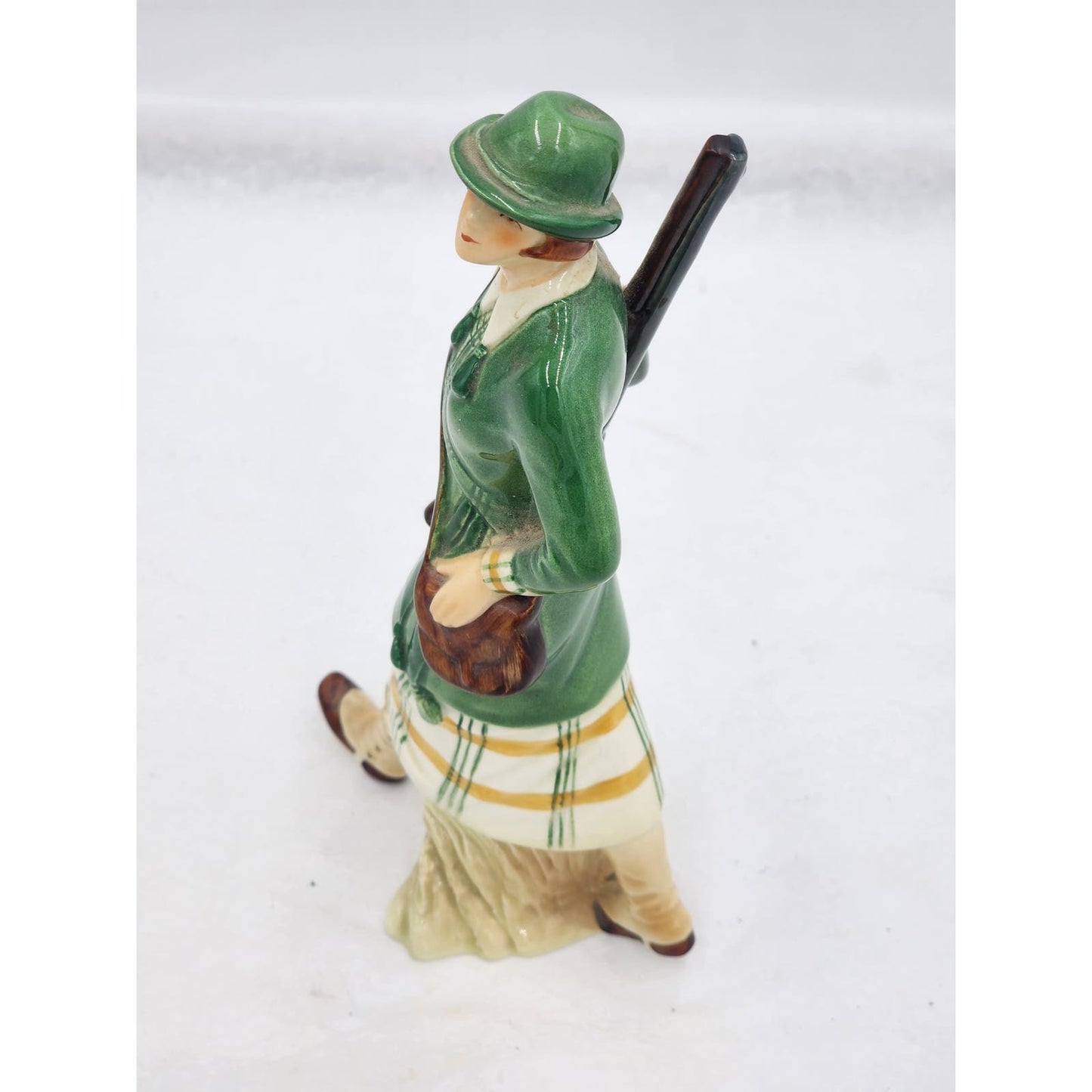 Goebel West Germany To The Hunt 1913 Female European Hunting Figurine 8"