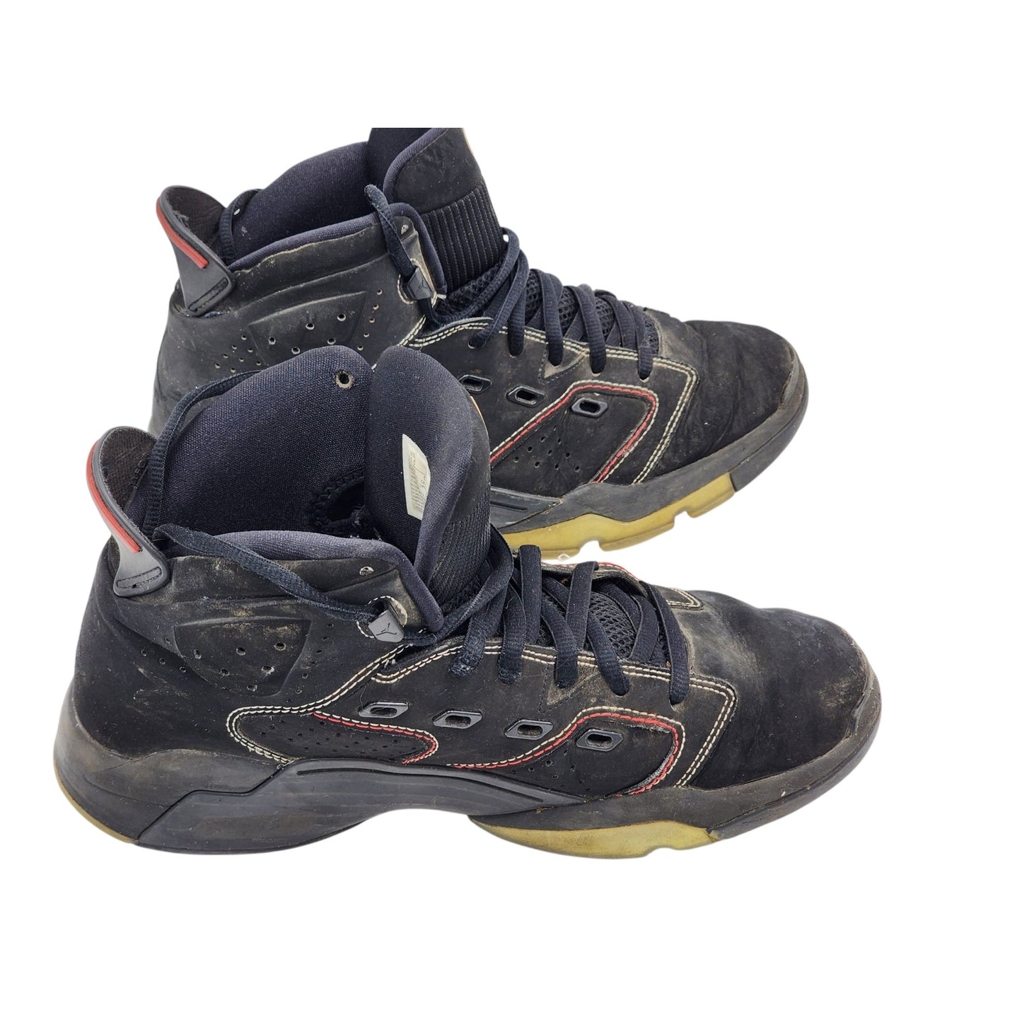 Nike Jordan Air Shoes Mens 10.5 Basketball High Top Sneakers 6-17-23 DC7330-003