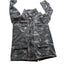 BKE Camo Utility Jacket Womens Large Military Style Zip Up Field Coat Sweatshirt