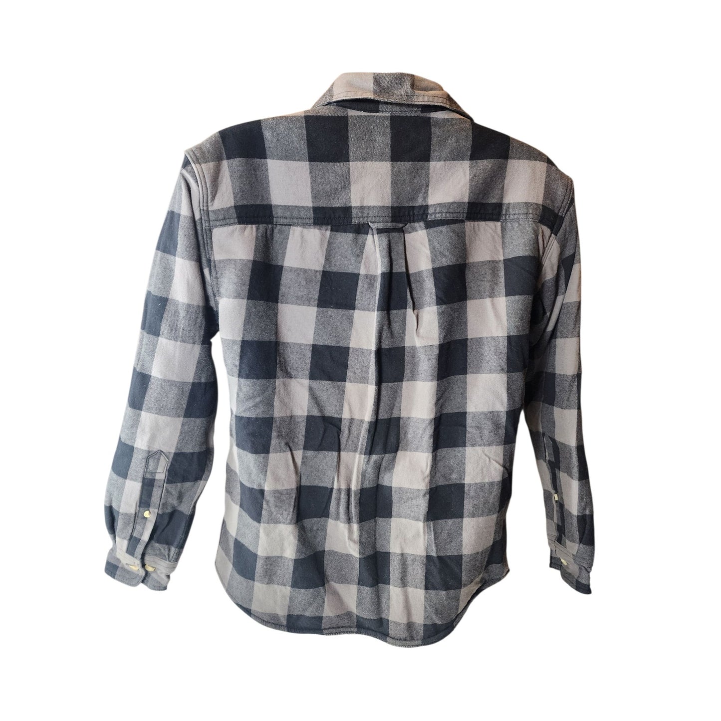 RedHead Fleece Plaid Flannel Jacket Shirt Men Medium Shacket Lumberjack Gorpcore