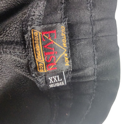 Evisu Heritage Sweatpants Brushstroke Logo Joggers Mens XXL Streetwear Lounge