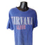 Nirvana Band T Shirt Mens 2XL Sliver Graphic Tee Grunge Distressed Vintage Style