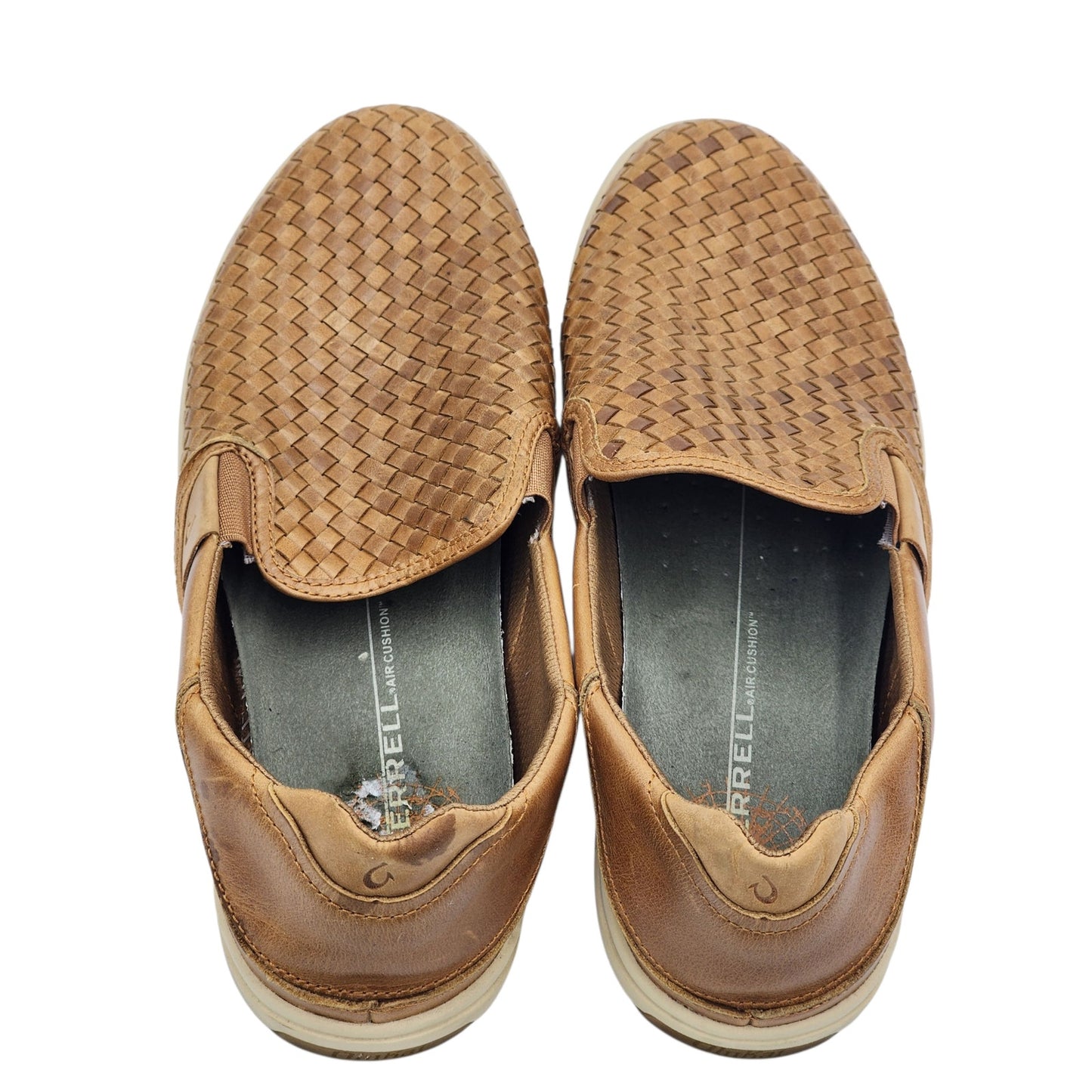 Olukai Lae‘ahi Lauhala Slip On Sneakers Mens 14 Woven Casual Shoes Surf Island