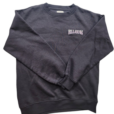 Billabong Sweatshirt Womens Medium Pullover Logo Crewneck Surf Skate Vintage Y2K