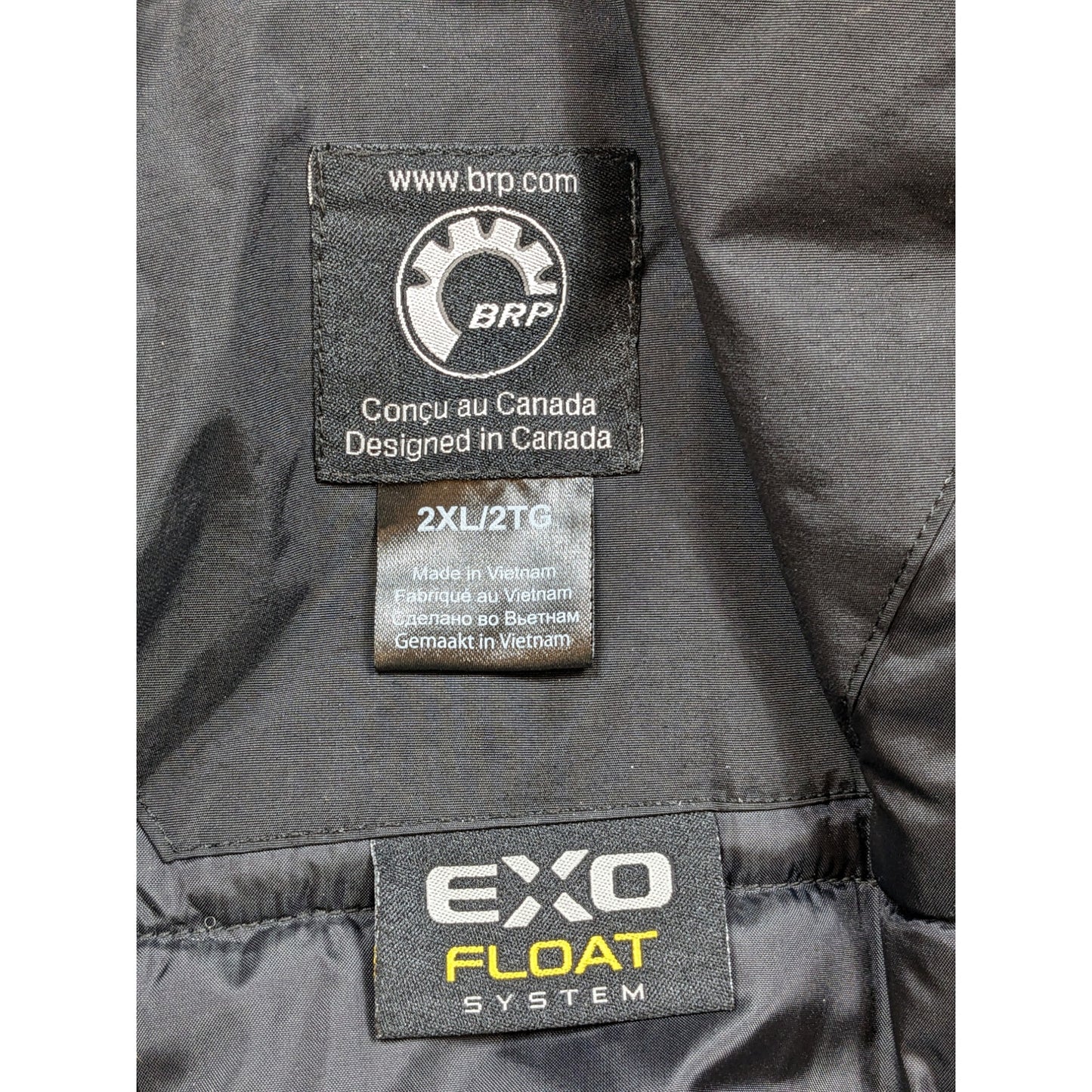 Ski-Doo Vasa Jacket Womens 2XL EXO Float Snowmobile Winter Coat Insulated Snow