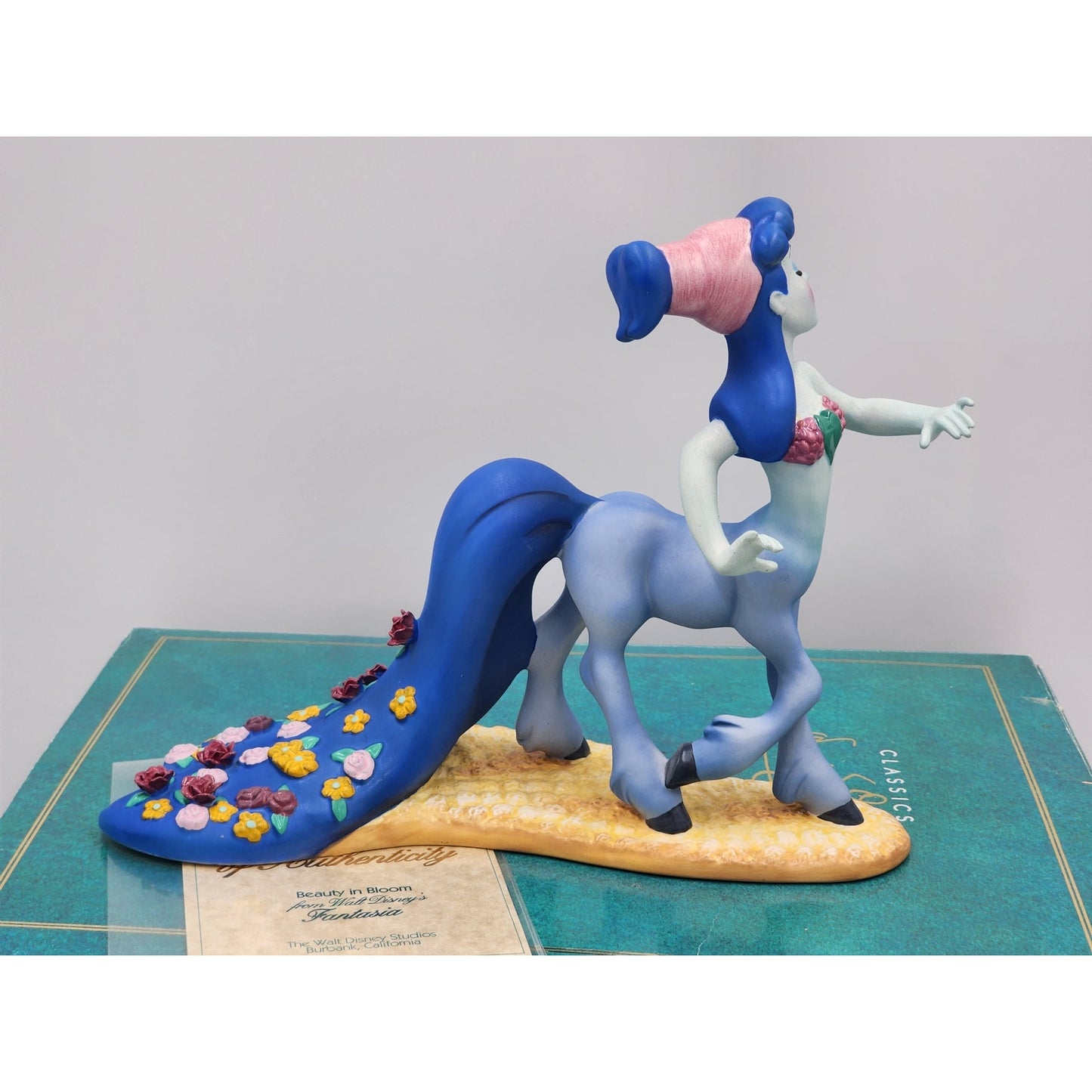 WDCC Fantasia Blue Centaurette Beauty in Bloom Vintage Box COA Disney Retired
