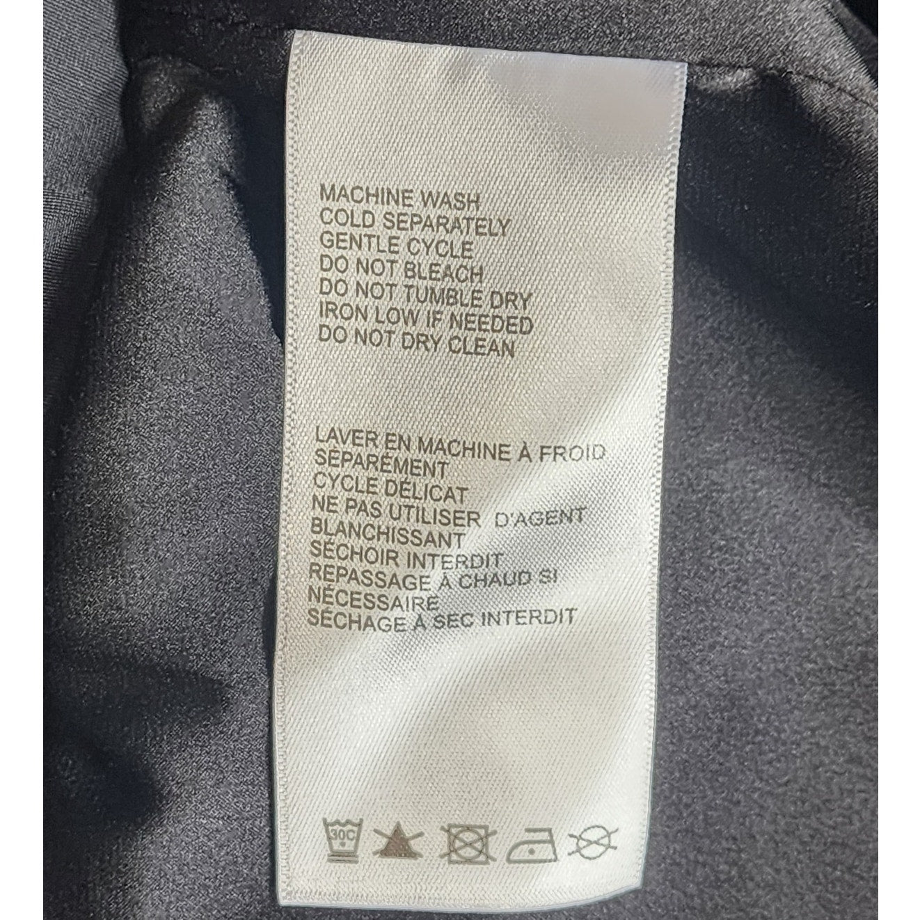 Blanc Noir Jacket Womens Small Skyfall Hooded Aviator Camo Zip Up Windbreaker