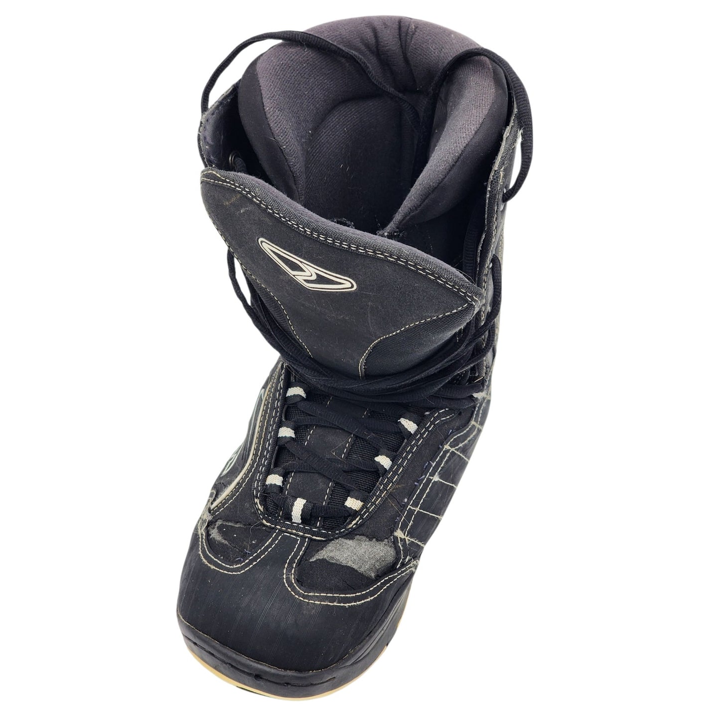 FXR Boots Mens 9 Black Rugged Winter Sport Footwear Lace Up Snowmobile