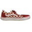 VANS Sneakers Red Checkered Shoes Canvas Mens 5.5 Womens 7 Low Top Skater 507452