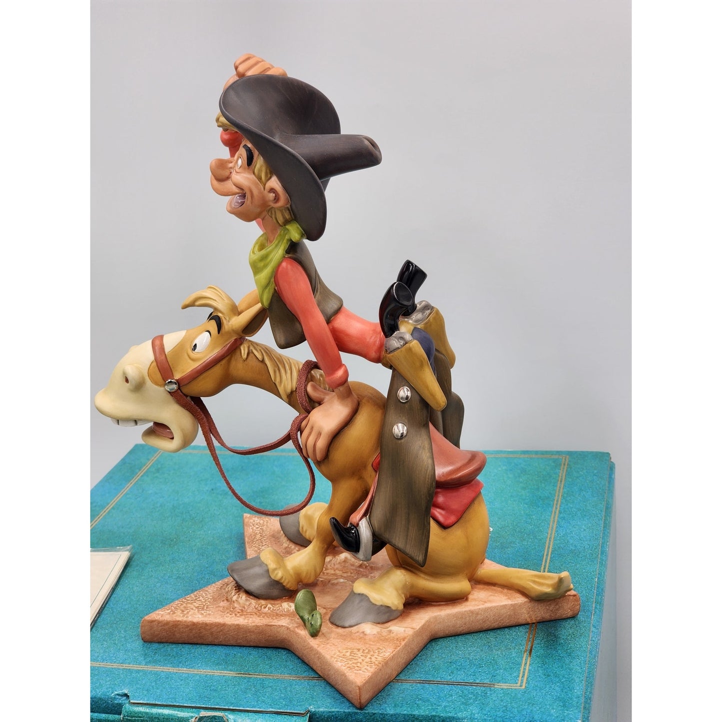 WDCC Pecos Bill Widowmaker Melody Time American Folk Heroes Disney Box COA