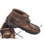 Justin Boots Mens 10M Chukka Leather Oil Slip Resistant Lace Up Rugged Distress