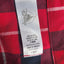 Disney Mickey Plaid Flannel Shirt Large Seasons Greeting Holiday Lodge Christmas
