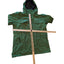 Columbia Interchange Jacket Men Medium/Large Waterproof Hood Windbreaker Hiking