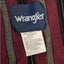 Wrangler Western Pearl Snap Shirt Mens XXL Long Sleeve Burgundy Cowboy Rodeo