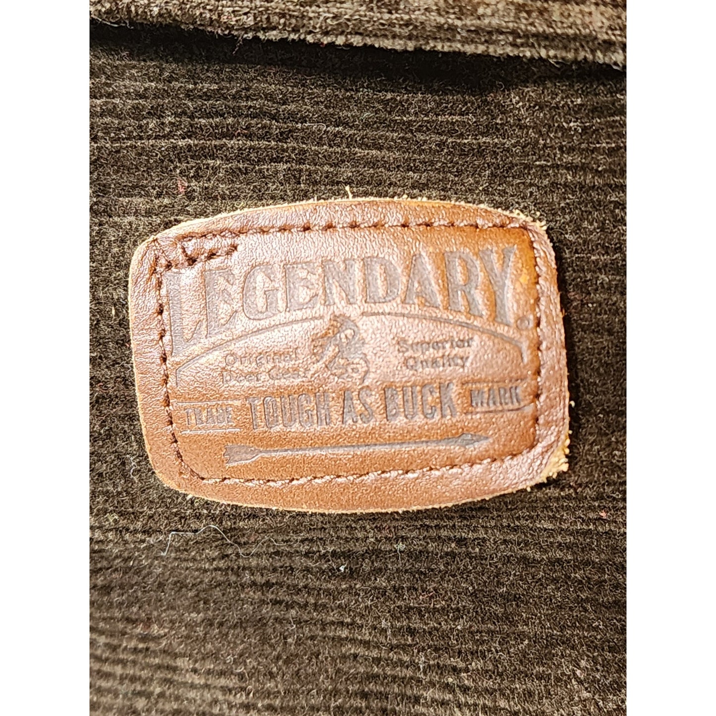 Legendary Whitetails Tough Buck Corduroy Shirt Jacket Large Tall Flannel Shacket