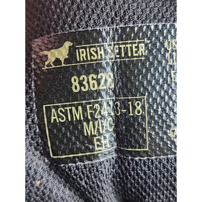 Irish Setter Boots Men 11.5 Work UltraDry Waterproof 83628 Leather Safety Hiking