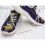 Minnesota Vikings Logo Design Sneakers Mens 7 Womens 9 40 EU Purple Sports Shoes