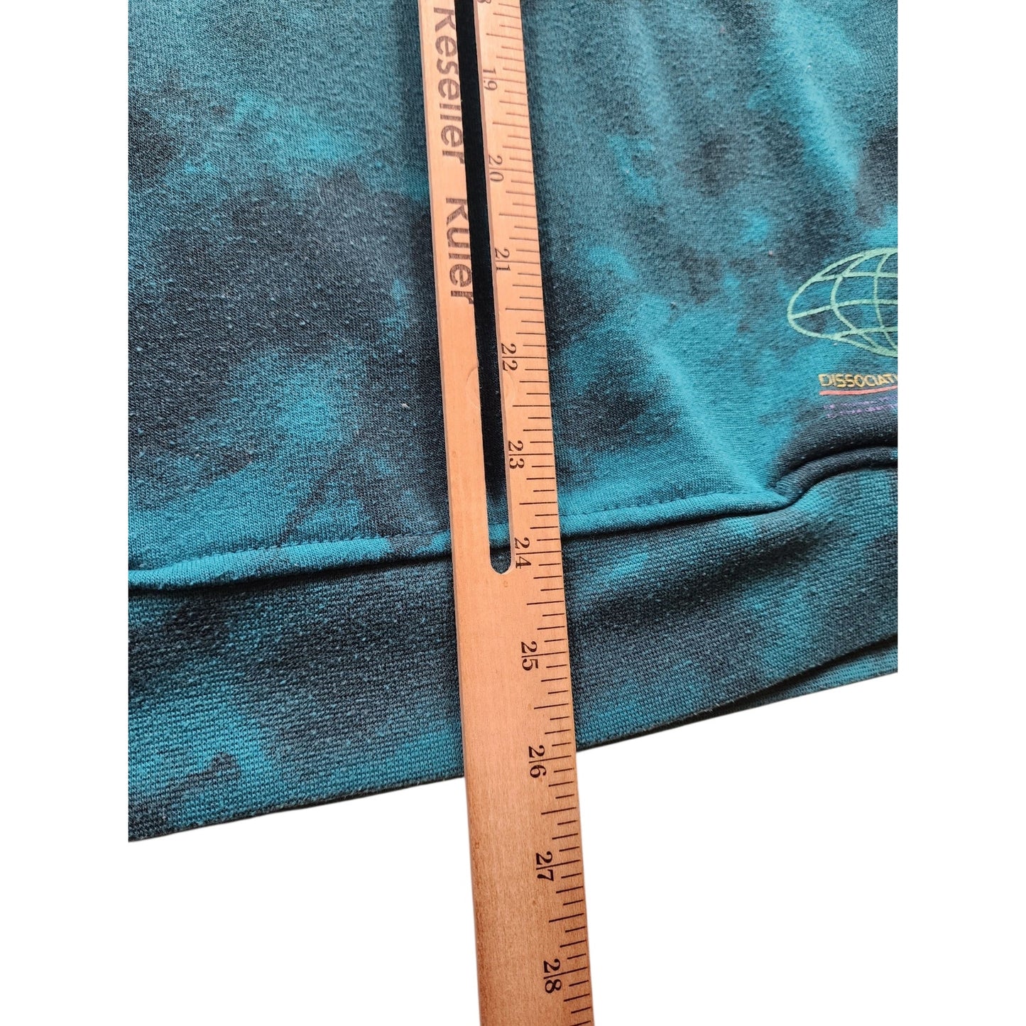 Brooklyn Cloth Hoodie Men Medium Women Large Tie Dye Graphic Open Your Mind Tech