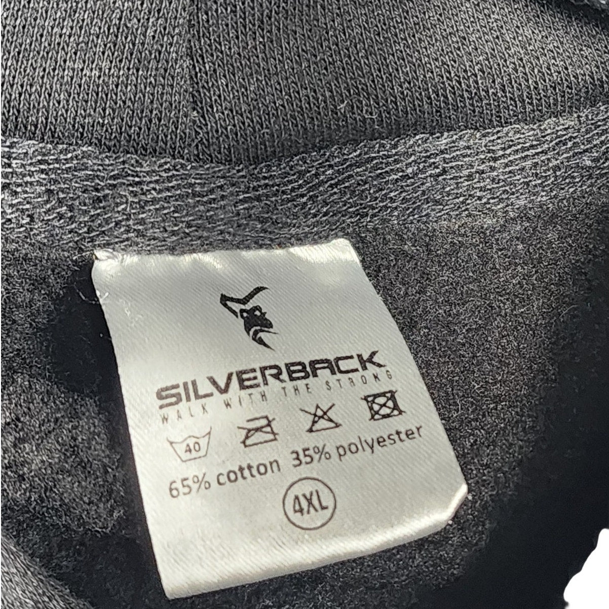 Silverback Strength Club Sleeveless Hoodie Mens 4XL Gym Bodybuilding Musclewear