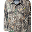 Shield Series Men 2XL Camo Hunting Shirt Long Sleeve Button Up Realtree Edge Top