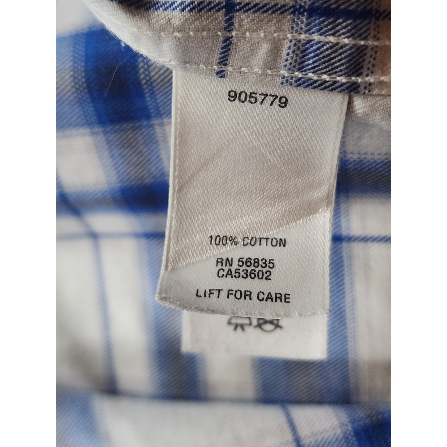Cabelas Shirt Men 3XL Plaid Long Sleeve Cotton Western Classic Casual Workwear