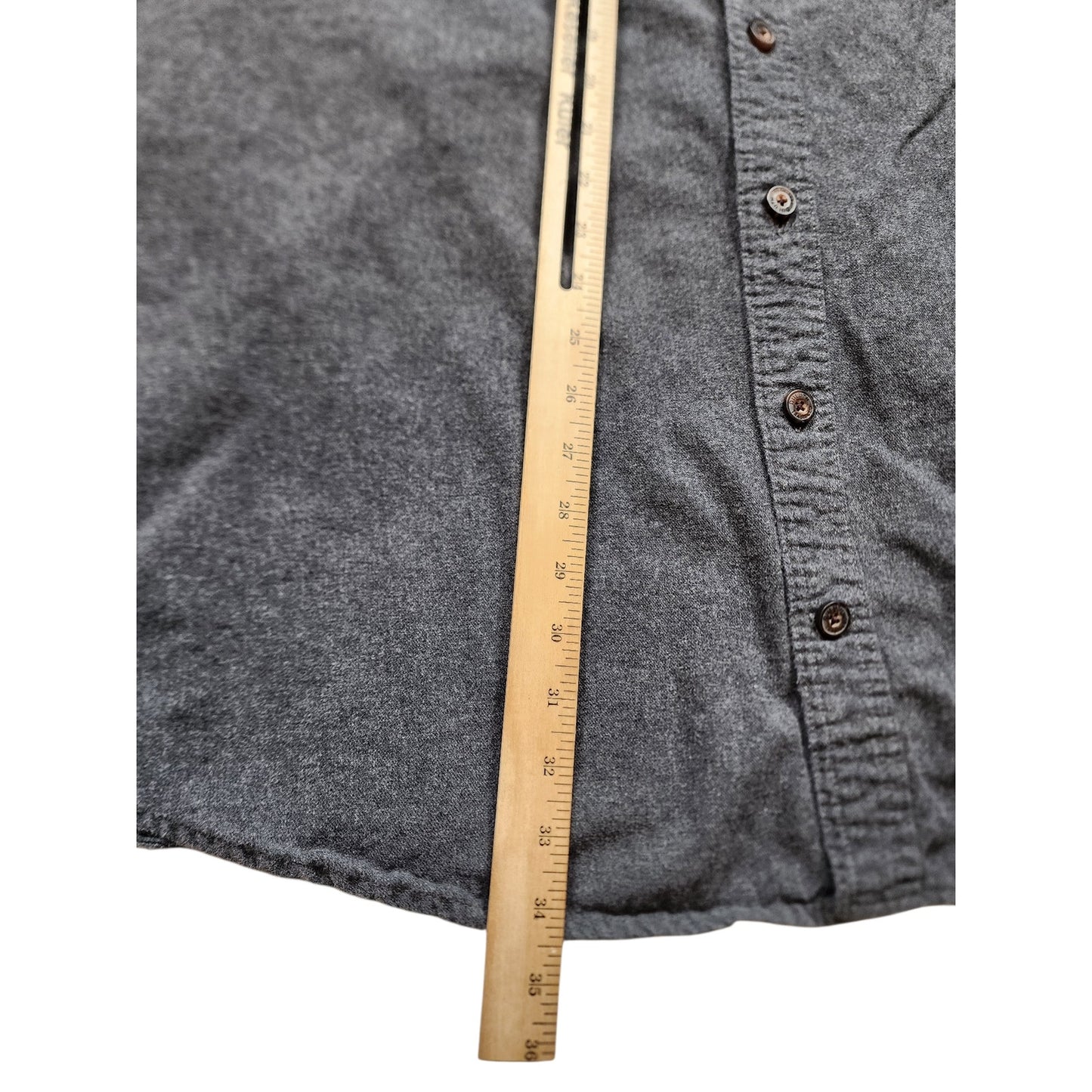 Duluth Trading Flannel Shirt 2XLT Tall Button Up Relaxed Long Sleeve Lumberjack