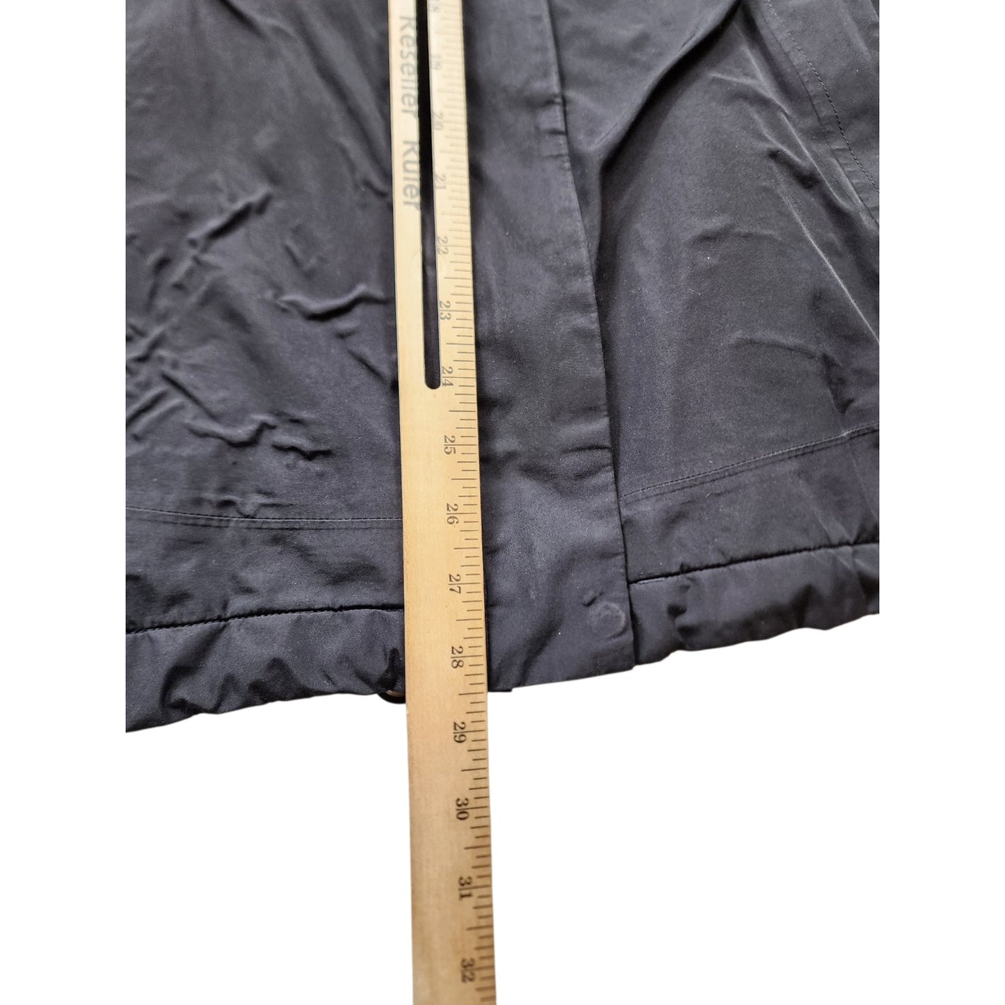 North Face HyVent Waterproof Hooded Rain Jacket Womens XL Hiking Camping Light