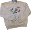 Vintage Jerzees Sweatshirt Women Large Embroidered Floral Pullover Retro 90s