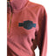 Harley Davidson Sweatshirt Men XL Fitted Women XL Zip Pullover Burgundy Maroon