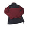 Eddie Bauer Sport Jacket Womens PM Medium Petite Burgundy Zip Hiking Gorpcore