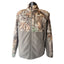 Magellan Outdoors Mens Large Realtree Edge Camo Zip Fleece Jacket Hunting Hiking