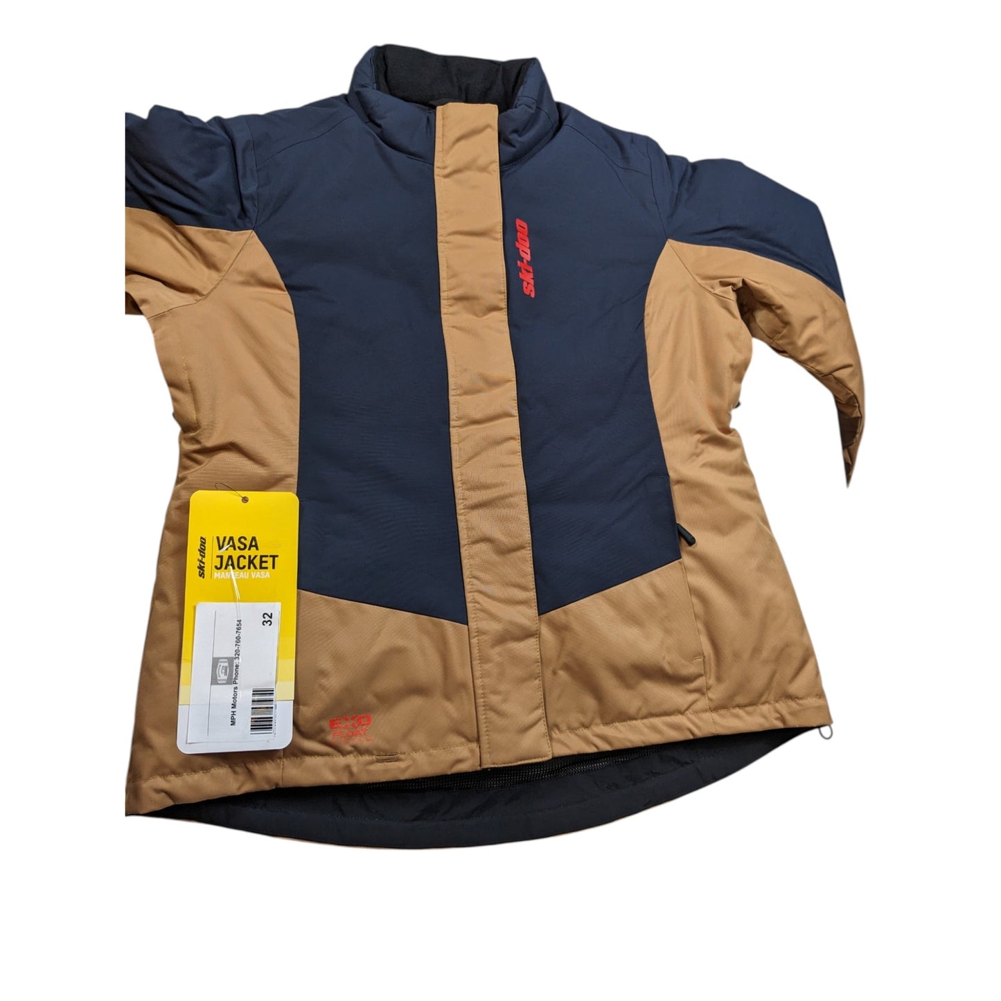 Ski-Doo EXO Float Vasa Jacket Womens Medium Snowmobile Insulated Winter Cold BRP