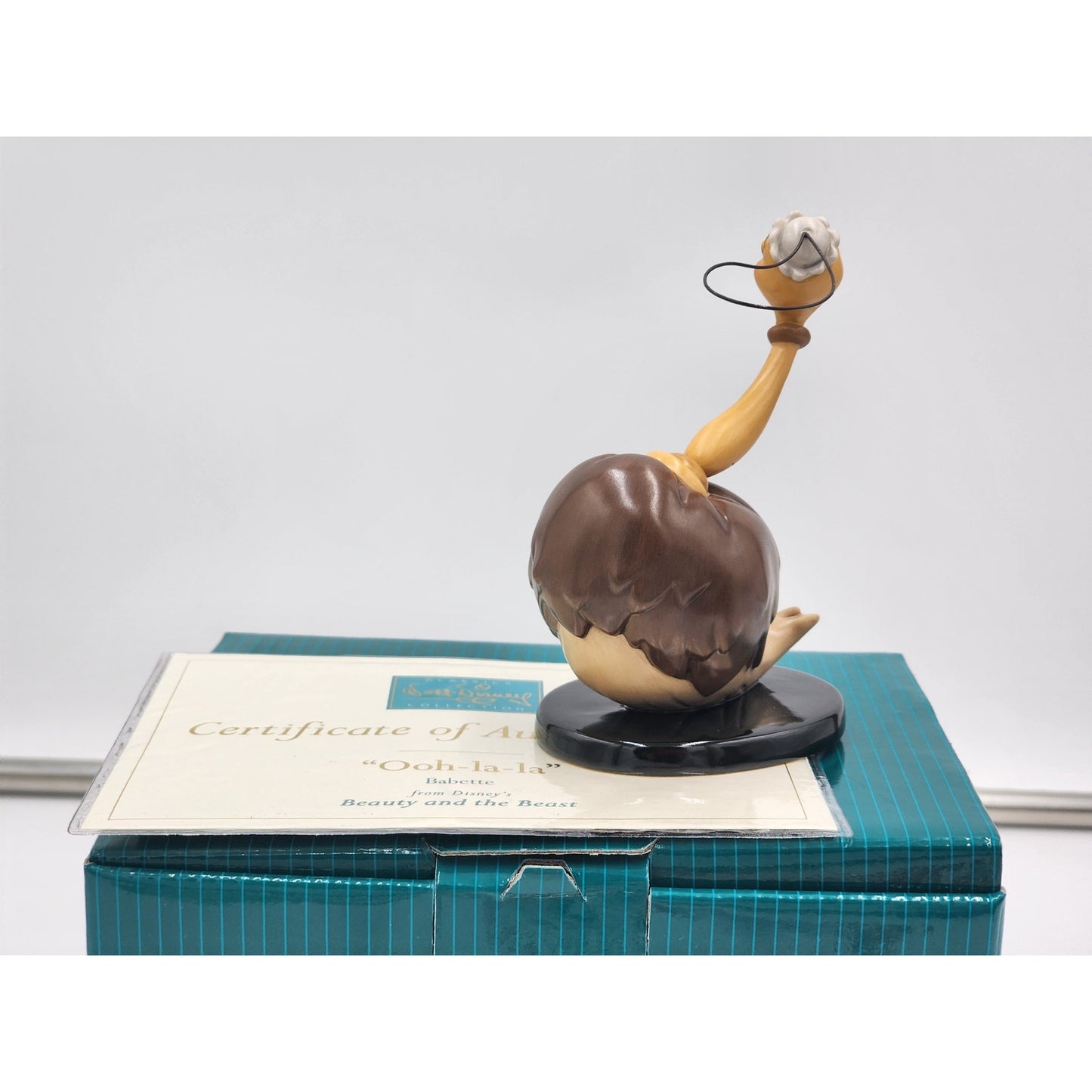 WDCC Babette from Beauty and the Beast Figurine Ooh-la-la Disney Box COA Retired