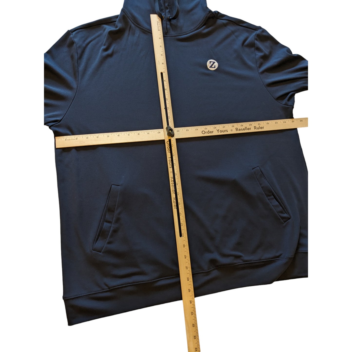 Kikooya Hoodie Mens 2XL Blue Pullover Sweatshirt Streetwear Athleisure Kangaroo