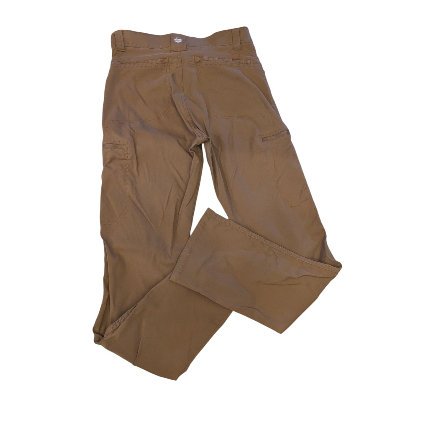 Wrangler Pants Mens 29x30 Outdoor Cargo Brown Workwear Utility Stretch Hiking