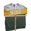 47 Brand NDSU Crewneck Sweatshirt Mens XXL North Dakota State Bison Colorblock