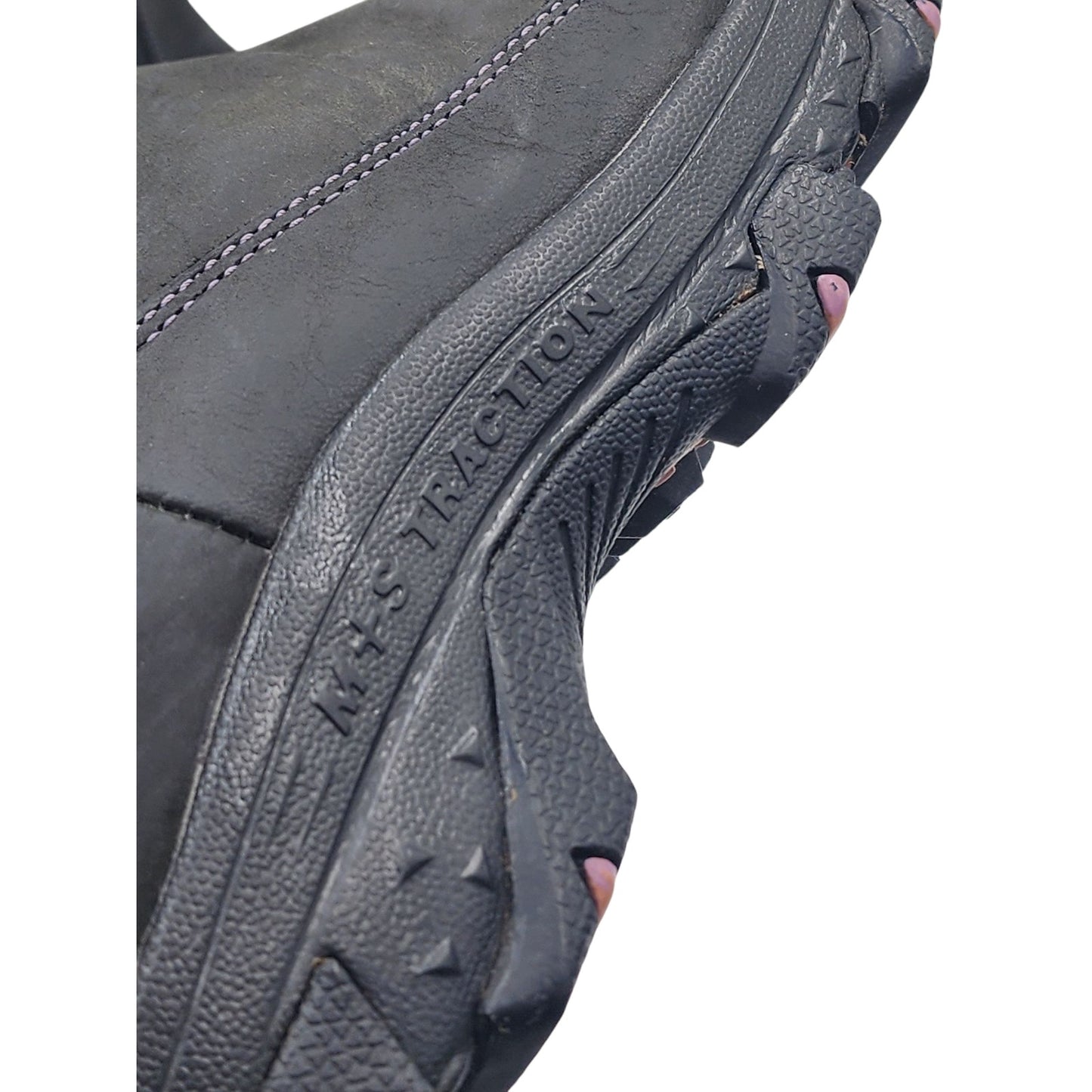 KEEN Boots Women 9 Dry Warm M+A Traction Leather Pull On 200g Chelsea Ankle 5299